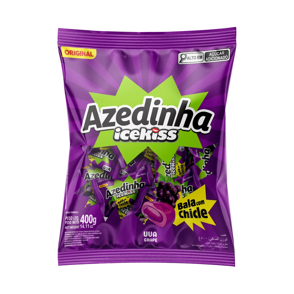 Azedinha - BALA_DURA -UVA_24X400g
