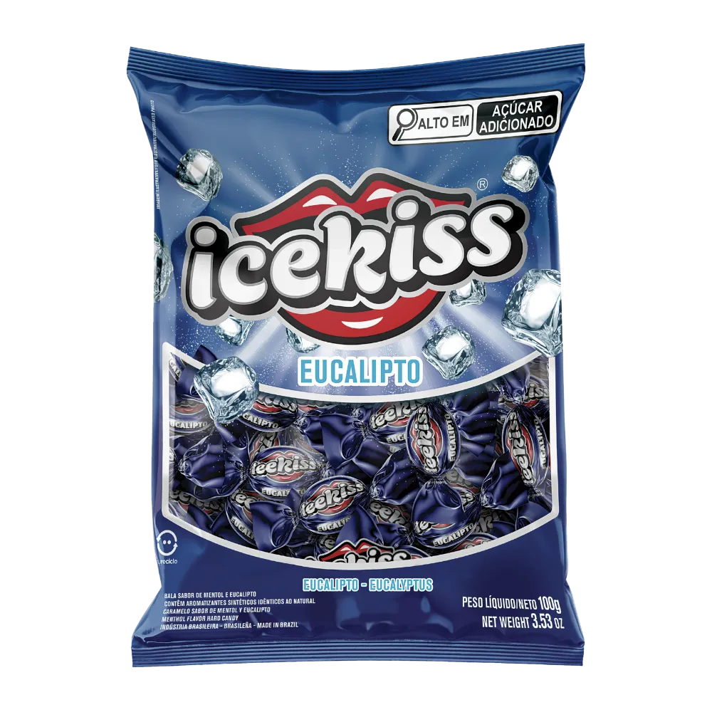 BALA DURA ICEKISS EUCALIPTO 100G