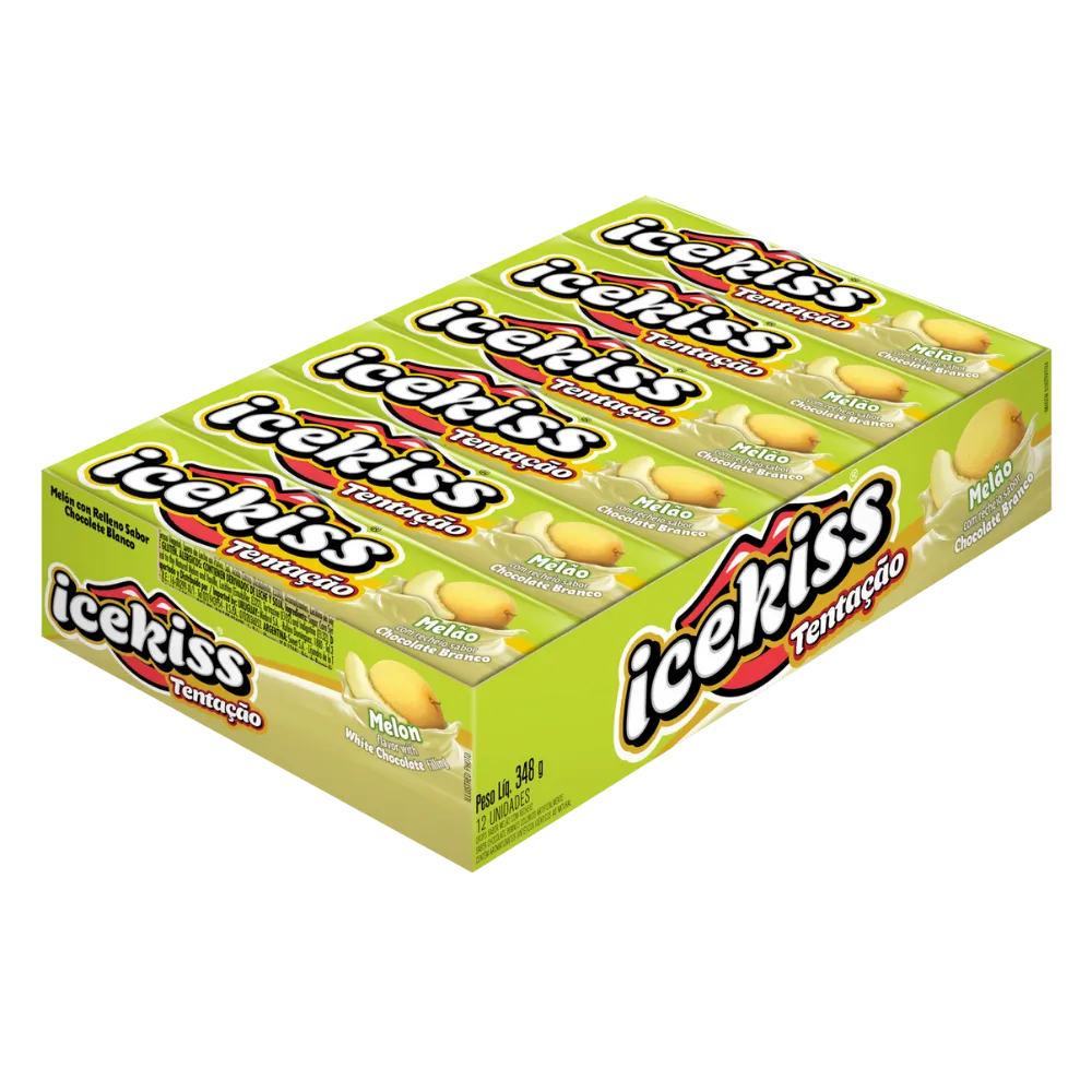 DROPS ICEKISS TENTACAO MELAO DISPLAY 12UN