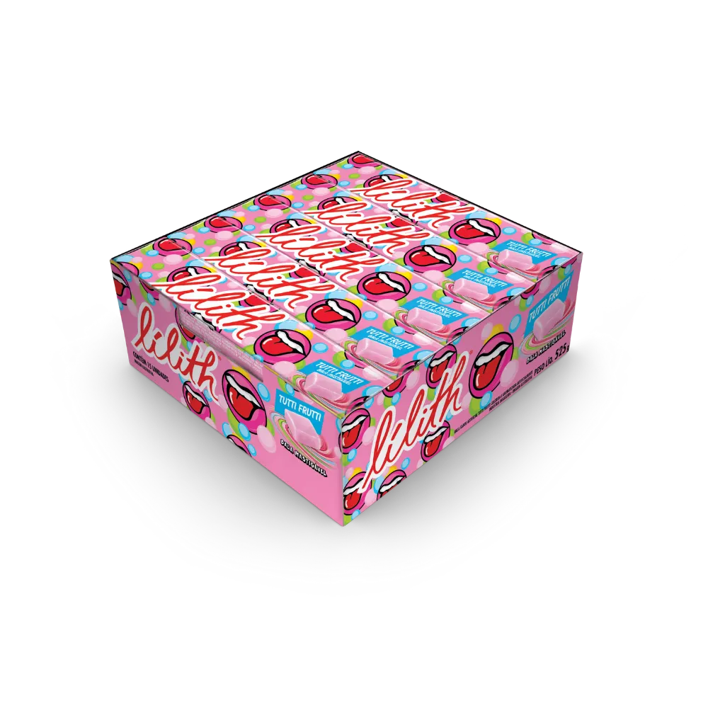 DROPS MASTIGAVEL LILITH TUTTI FRUTTI DISPLAY 15UN