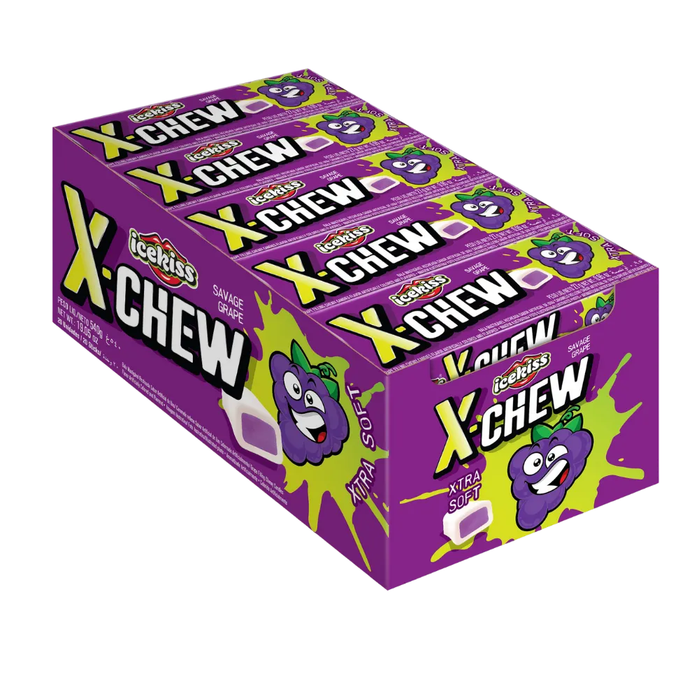 DROPS MASTIGAVEL X-CHEW UVA DISPLAY 20UN