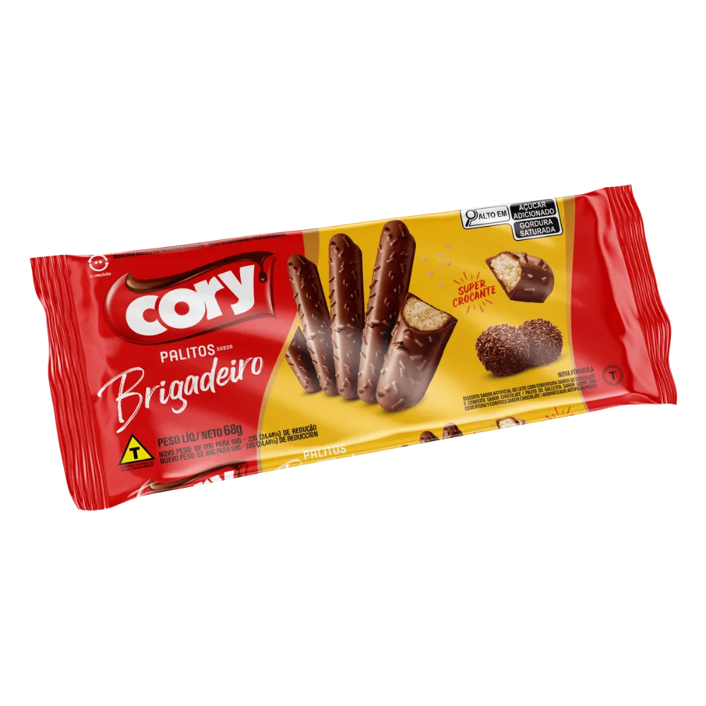 PALITOS CORY BRIGADEIRO 68G