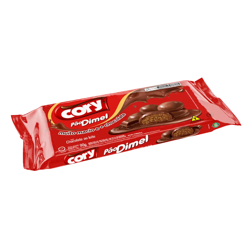 PAO DIMEL CORY CHOCOLATE AO LEITE 90G