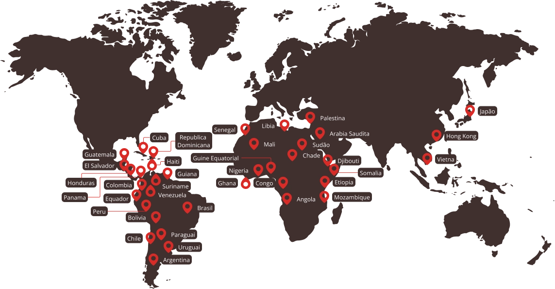 mapa exportacao
